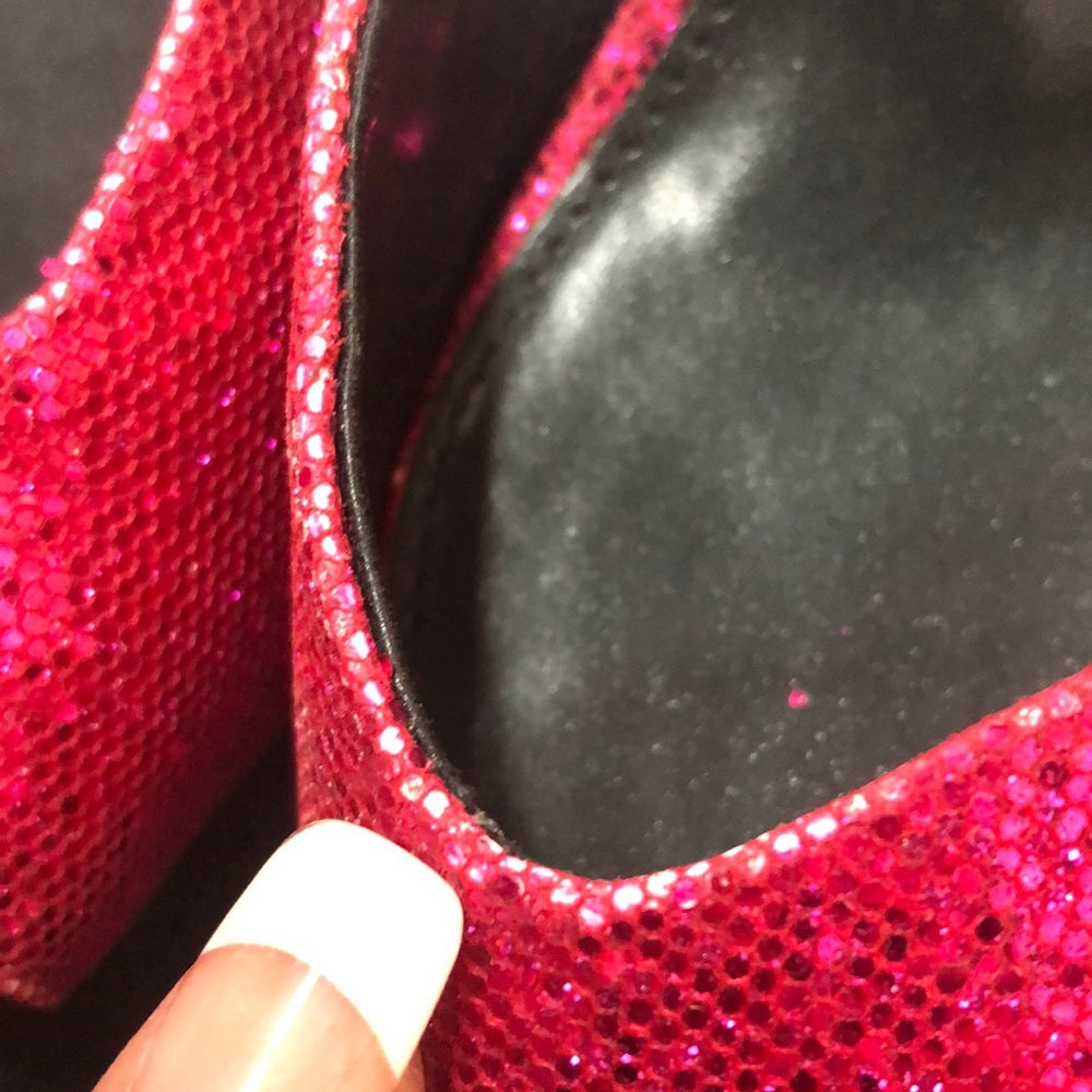 Size 6.5 Pink Sparkly heels