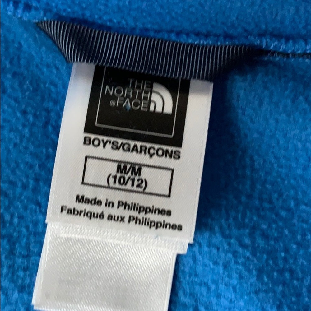 Size M (10/12) fleece The North Face pullover