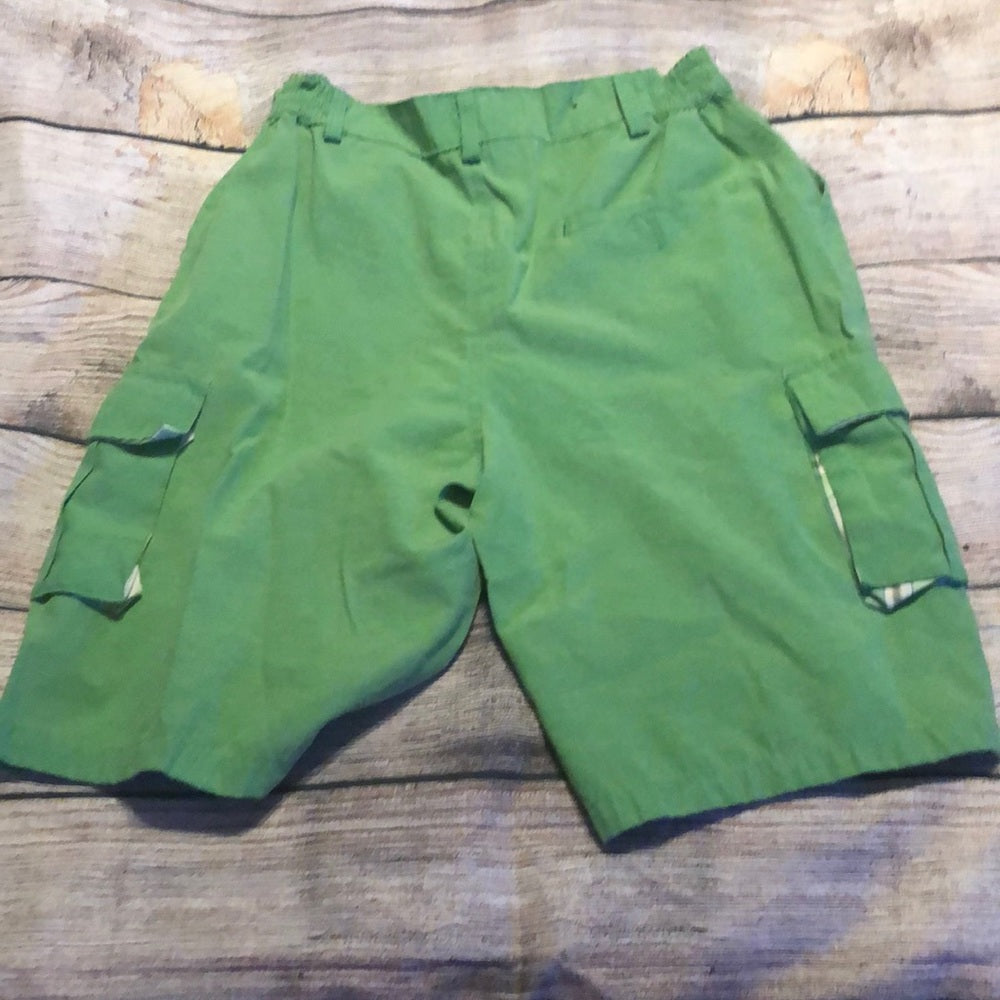 Roadblock green size medium children’s shorts