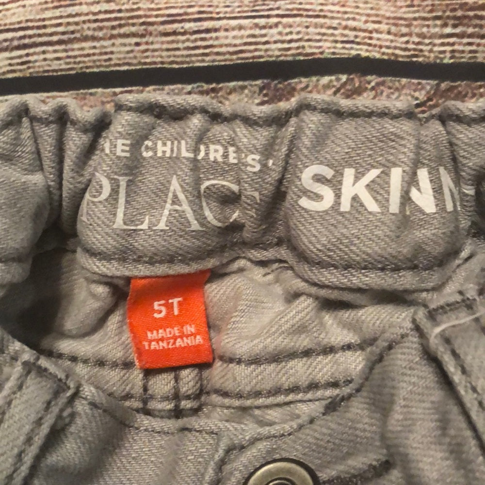 The Children’s Place 5T skinny gray boy jeans