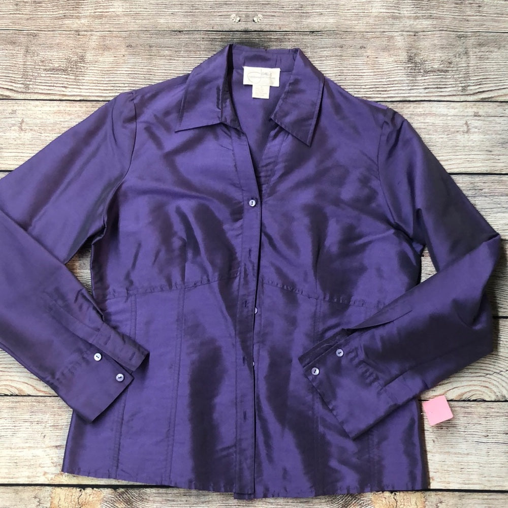 Jami’s sz 8 purple long sleeve top