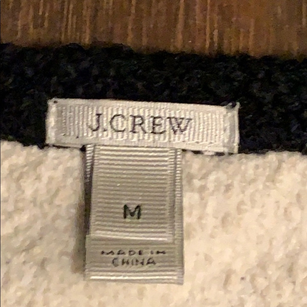 Size Medium J Crew heavy cardigan with zipper