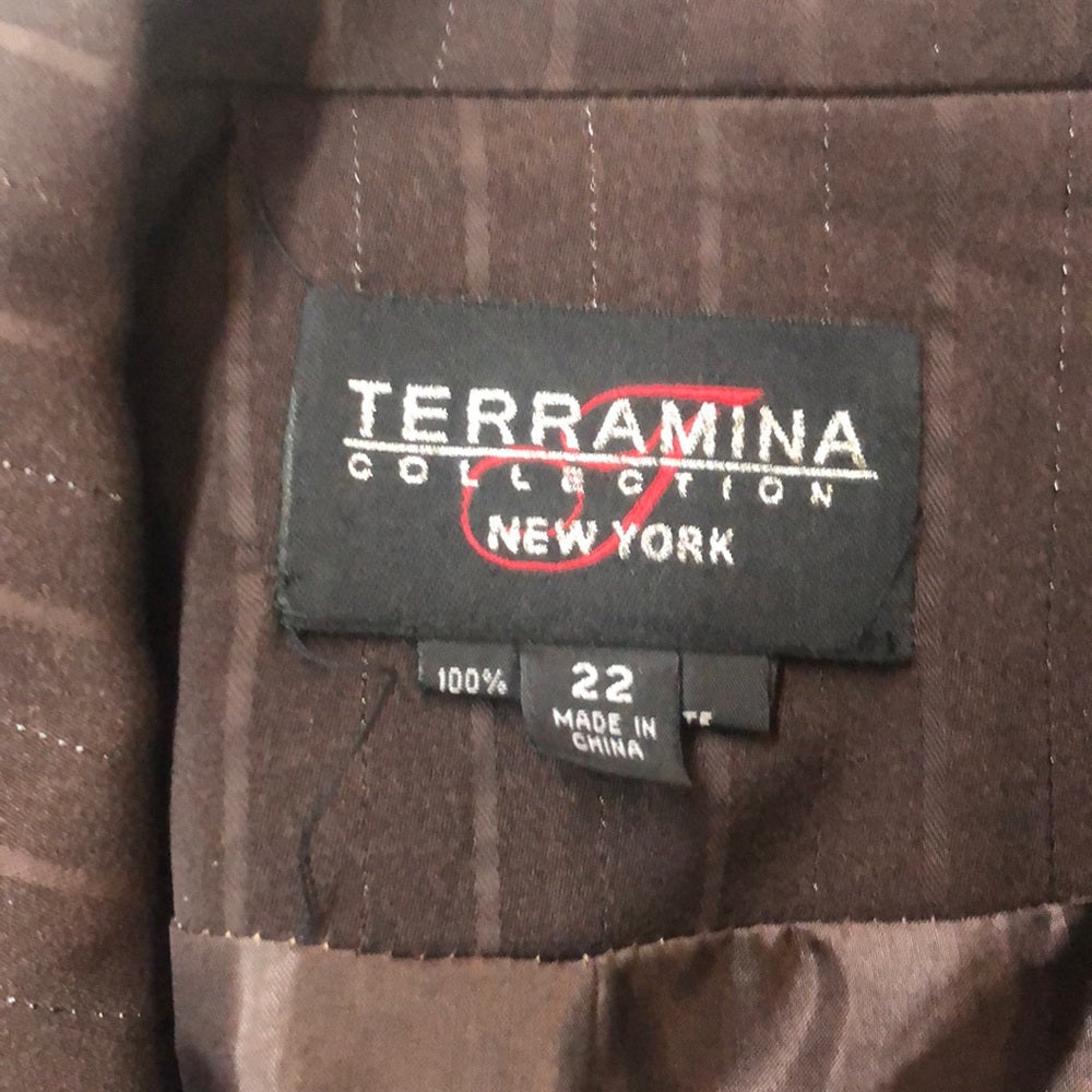 Terramina sz 22 women’s blazer