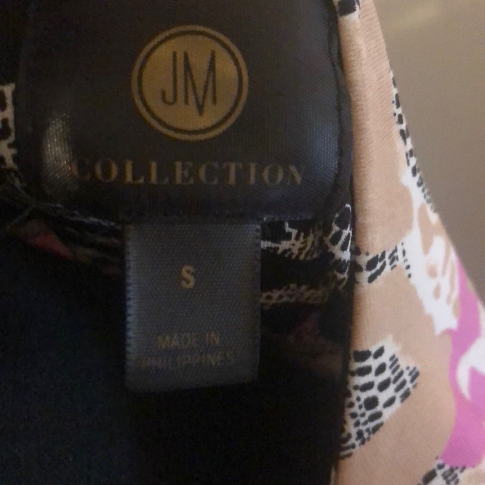 JM Collection sz small multi color lady’s top