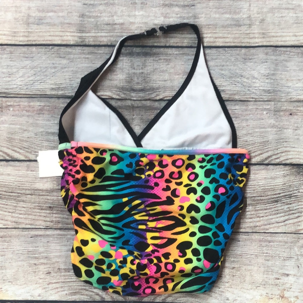 Sz XL multicolor kids bathing suit top