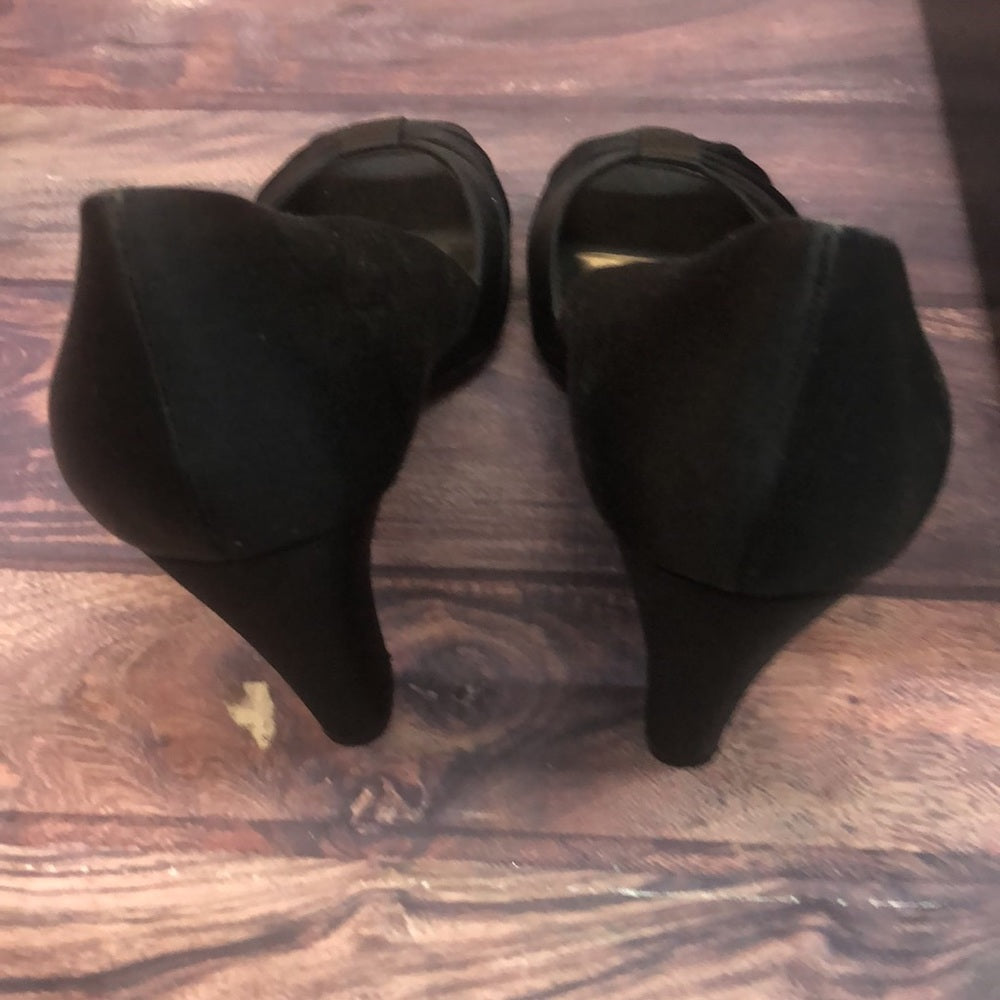 Nine West sz 10 women black shoes