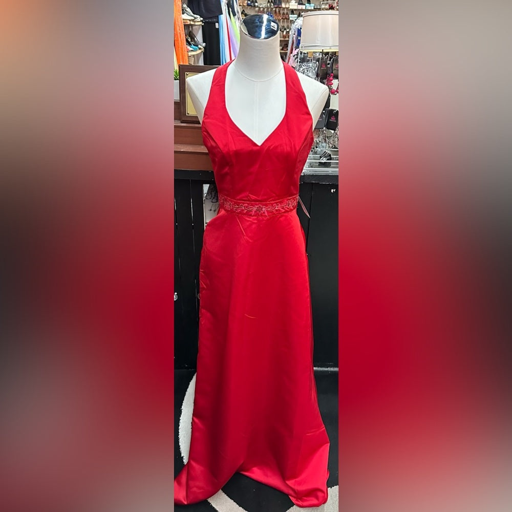 Size 10 NWT Private Collection long red formal dress